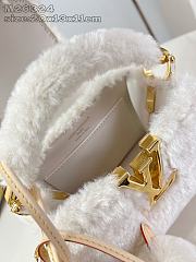Fortok Louis Vuitton Capusnow Shearling 20 x 13 x 11cm - 4