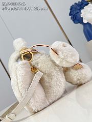 Fortok Louis Vuitton Capusnow Shearling 20 x 13 x 11cm - 3