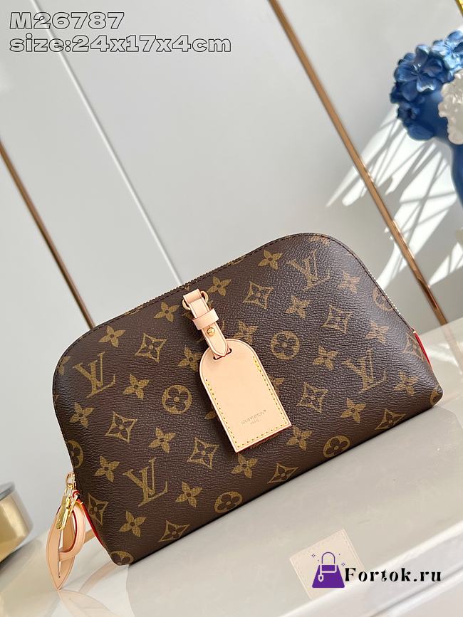 Fortok Louis Vuitton Tag Me Pouch in Monogram 24x17x4cm - 1