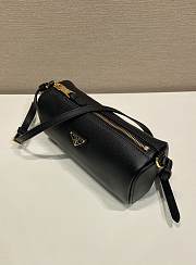 Fortok Prada Arqué leather shoulder bag Black 22x9x7.5cm - 4