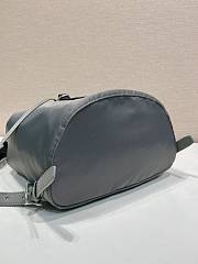 Fortok Prada Re-Nylon backpack Mercury Gray 25x35x15cm - 5