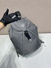 Fortok Prada Re-Nylon backpack Mercury Gray 25x35x15cm - 3