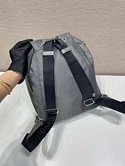 Fortok Prada Re-Nylon backpack Mercury Gray 25x35x15cm - 2
