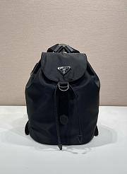 Fortok Prada Re-Nylon backpack Black 25x35x15cm - 1