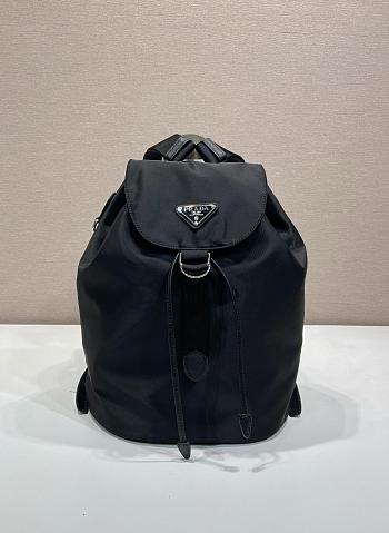 Fortok Prada Re-Nylon backpack Black 25x35x15cm