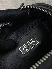 Fortok Prada leather shoulder bag Black 15x14x11cm - 3