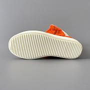 Fortok Rick Owens Geobasket high-top sneakers Fur Orange - 4