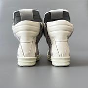 Fortok Rick Owens Geobasket high-top sneakers Fur Grey - 5