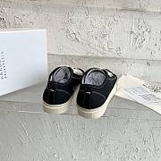 Fortok Maison Margiela Tabi low-top canvas sneakers black - 3