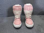 Fortok Rick Owens GeoBasket Leather high-top sneakers Pink - 5