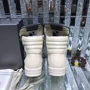 Fortok Rick Owens GeoBasket Suede high-top sneakers Grey - 2