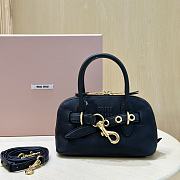 Forotk Miu Miu Aventure Nappa Leather Bag Black 21 x 13,2 x 8cm - 1