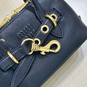 Forotk Miu Miu Aventure Nappa Leather Bag Black 21 x 13,2 x 8cm - 2