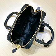 Fortok Miu Miu Arcadie Matelassé Nappa Leather Mini-bag Black 19x10x5cm - 3