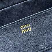Fortok Miu Miu Arcadie Matelassé Nappa Leather Mini-bag Black 19x10x5cm - 2