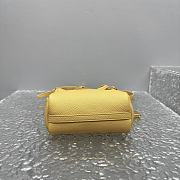 Fortok Miu Miu leather bucket bag Yellow 16x8x25cm - 6
