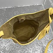 Fortok Miu Miu leather bucket bag Yellow 16x8x25cm - 2
