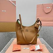 Fortok Miu Miu leather bucket bag Brown 23x12x32cm  - 1