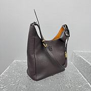 Fortok Miu Miu leather bucket bag Chocolate Dark Brown 23x12x32cm  - 6