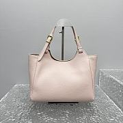 Fortok Miu Miu leather handbag Light Pink 26x13x17cm  - 6