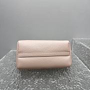 Fortok Miu Miu leather handbag Light Pink 26x13x17cm  - 4