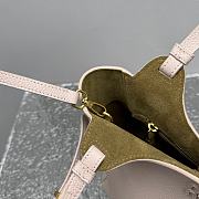 Fortok Miu Miu leather handbag Light Pink 26x13x17cm  - 3