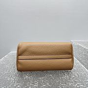 Fortok Miu Miu leather handbag Brown 26x13x17cm  - 4