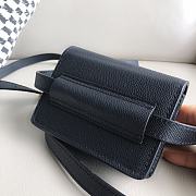 Fortok Jacquemus Le Bello leather Bag Black 12cm - 4