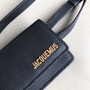 Fortok Jacquemus Le Bello leather Bag Black 12cm - 2