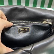 Fortok Prada System nappa leather patchwork shoulder bag Black 24x15x7.5cm - 3