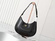 Fortok Tory Burch Robinson Shoulder Bag Black 20x27x7cm - 1