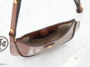 Fortok Tory Burch Robinson Shoulder Bag Brown 20x27x7cm - 6