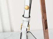 Fortok Tory Burch Robinson Shoulder Bag White 20x27x7cm - 4