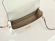 Fortok Tory Burch T Robinson Small Top-handle Bag White 19x14x6cm - 6