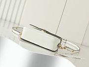 Fortok Tory Burch T Robinson Small Top-handle Bag White 19x14x6cm - 4
