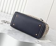 Fortok Tory Burch T Monogram Jacquard Tote Bag Black 29*23*14cm - 6