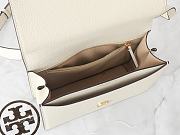 Fortok Tory Burch Miller Shoulder Bag in White 24*9.5*6cm - 2