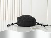 Fortok Tory Burch Willa drawstring Small bag Black 25*15*10cm - 3