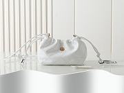 Fortok Tory Burch Willa drawstring Small bag White 25*15*10cm - 1