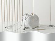 Fortok Tory Burch Willa drawstring Small bag White 25*15*10cm - 2