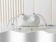 Fortok Tory Burch Willa drawstring Small bag White 25*15*10cm - 5
