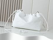 Fortok Tory Burch Willa drawstring Small bag White 29*20*12cm - 4
