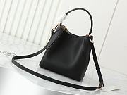 Fortok Tory Burch McGraw bucket bag Black 18*12.5*13cm - 5