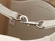 Fortok Tory Burch McGraw bucket bag White 18*12.5*13cm - 5