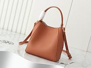 Fortok Tory Burch McGraw bucket bag Brown 18*12.5*13cm - 4