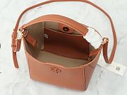 Fortok Tory Burch McGraw bucket bag Brown 18*12.5*13cm - 2