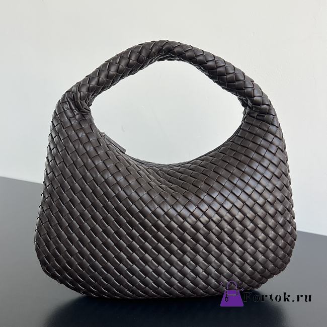 Fortok Bottega Veneta Veneta hobo bag in brown leather 44x28x5cm - 1
