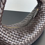 Fortok Bottega Veneta Veneta hobo bag in brown leather 44x28x5cm - 2