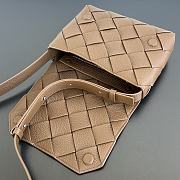Fortok Bottega Veneta Diago leather crossbody bag Brown 22.5x16.5x5.5cm - 2