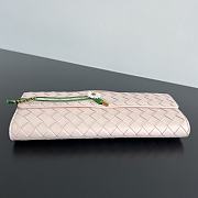 Fortok Bottega Veneta Andiamo Daisy clutch bag Light Pink 31x13x3cm - 5